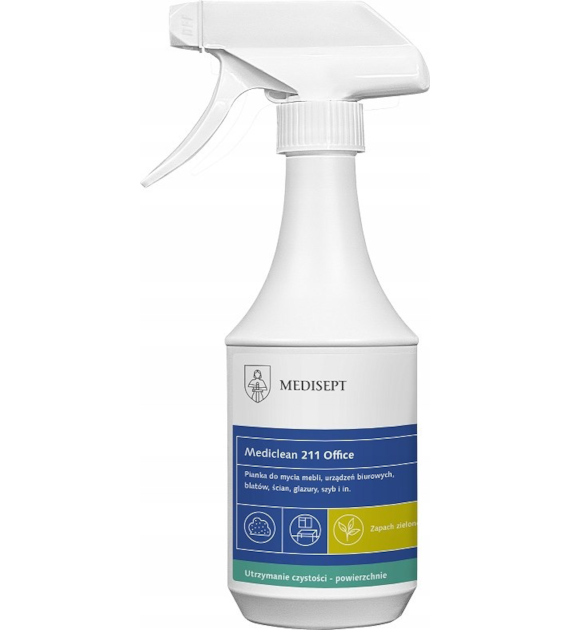 MEDISEPT Mediclean 211 Office do powierzchni zmywalnych 500ml (_/12/1)