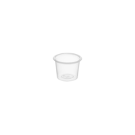 (REUSE) Pojemnik na sos okrągły 100ml TRANSPARENTNY (32/20/100)