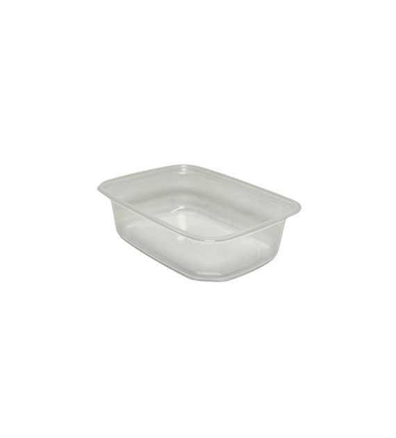 (REUSE) Pojemnik na surówkę prostokątny PP 150ml gładki (45/10/100)