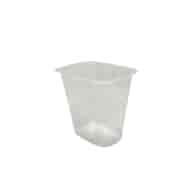 (REUSE) Pojemnik na surówkę prostokątny PP 500ml gładki (35/10/100)