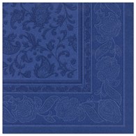 SERWETKA 40x40 RC ORNAMENT CIEMNY NIEBIESKI (250/5/50)