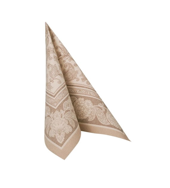 SERWETKA 40x40 RC ORNAMENT MOCCA (250/5/50)