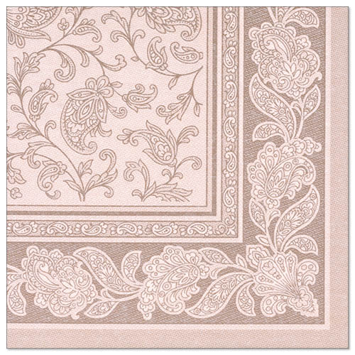 SERWETKA 40x40 RC ORNAMENT MOCCA (250/5/50)