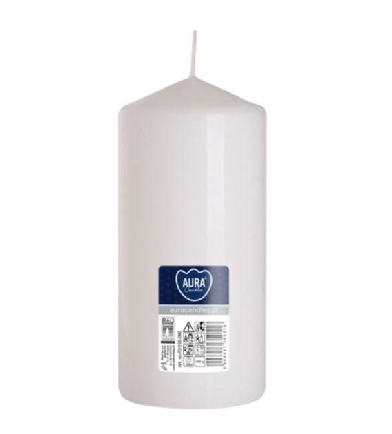 ŚWIECA WALEC BIAŁA 70x150 (_/6/1)