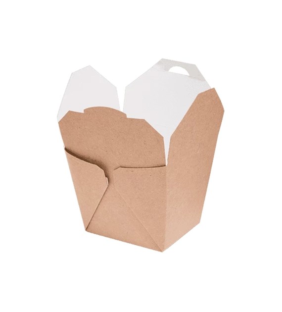 (EKO) Noodle Box kraft 450ml (40/4/50)