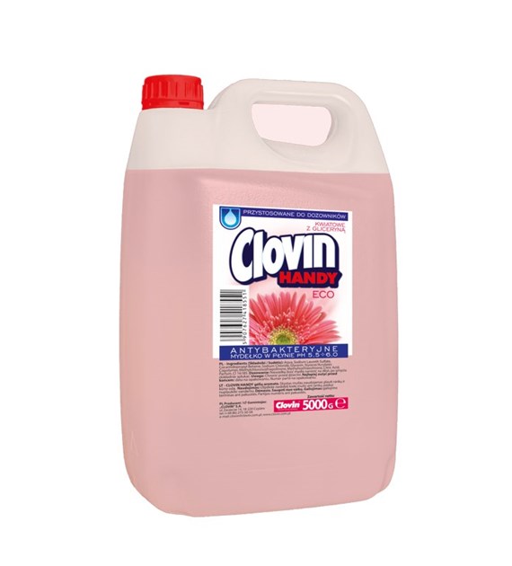 Clovin Handy mydło w płynie 5L KWIATOWE