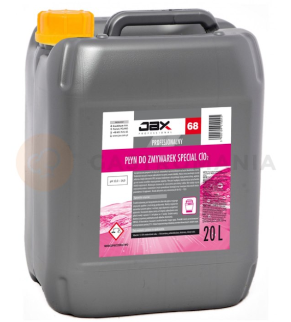 JAX PROFESSIONAL PŁYN DO ZMYWAREK special CIO2 20L (24/1/1)