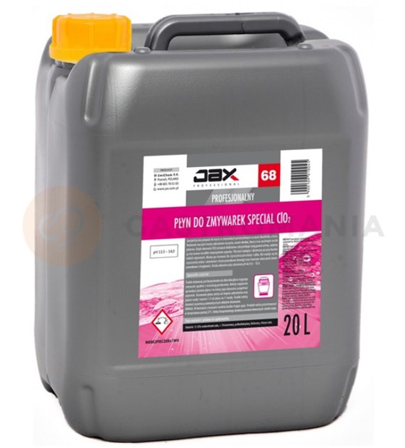 JAX PROFESSIONAL PŁYN DO ZMYWAREK special CIO2 20L (24/1/1)