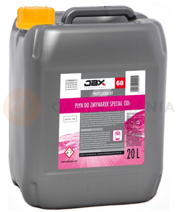JAX PROFESSIONAL PŁYN DO ZMYWAREK special CIO2 20L (24/1/1)