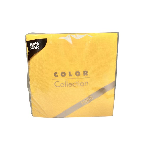 Serwetka 2-W 38x38 PUNTA ŻÓŁTA (_/18/30)