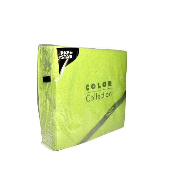 Serwetka 2-W 38x38 PUNTA JASNO ZIELONE (_/18/30)