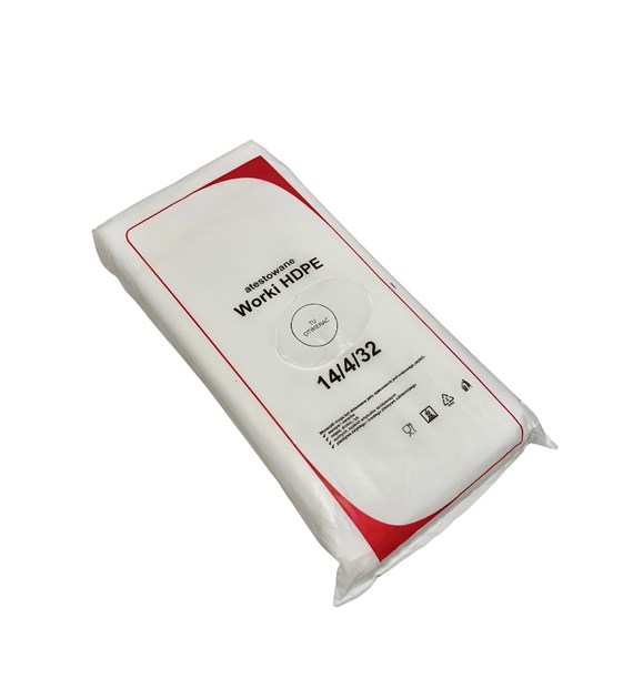 Woreczki śniadaniowe HDPE 14/4/32 (_/10/800)