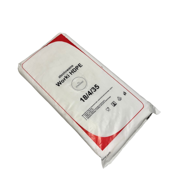 Woreczki śniadaniowe HDPE 18/4/35 (_/10/800)
