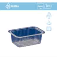 POJEMNIK PROSTOKĄTNY K-1309 375ml TRANSPARENTNY (100SZT)