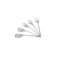 (REUSE) FINGERFOOD Widelczyk mini transparentny 10cm PS (_/20/200)