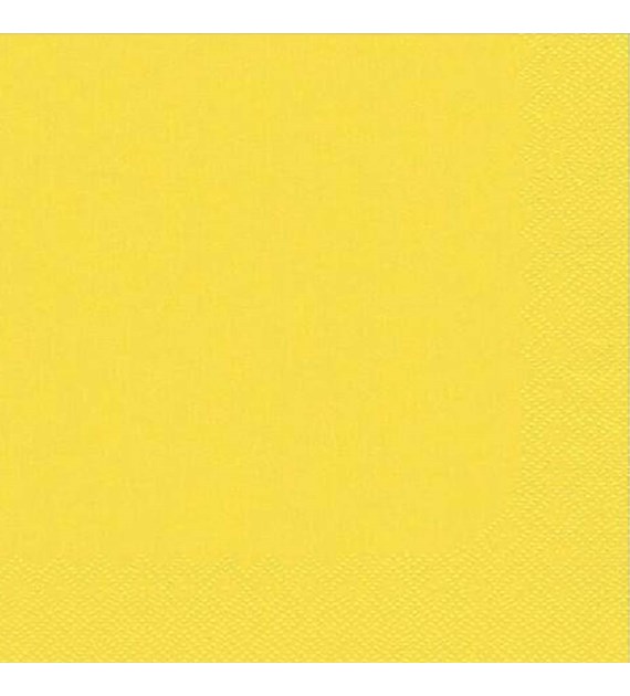 AHA serwetka 2-W 33x33 ŻÓŁTA (30/8/250)