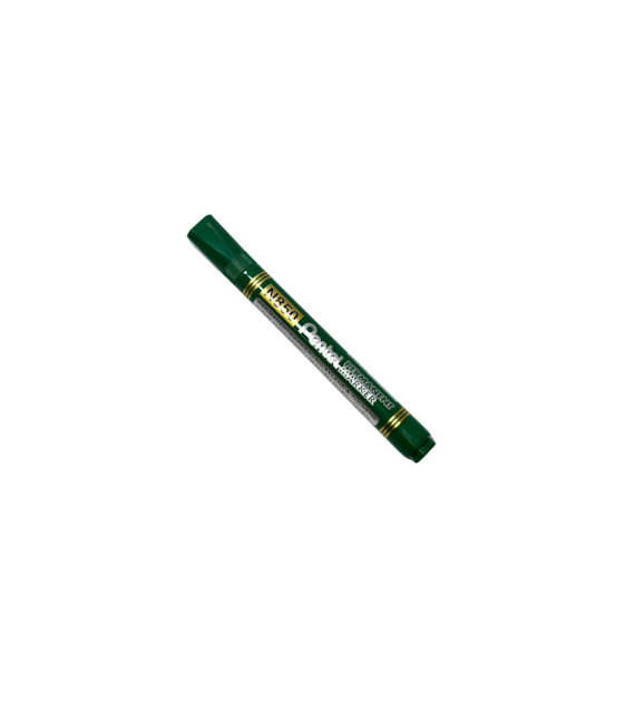PENTEL Marker permamentny ZIELONY okrągła końcówka (_/12/1)