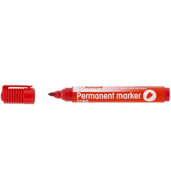 d.rect MARKER PERMANETNY OKRĄGŁY CZERWONY (_/12/1)