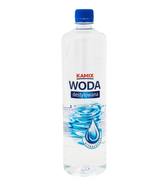 Woda destylowana/demineralizowana 1L
