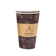 (EKO) Love Nature kubek papierowy z nadrukiem 180ml (40/20/50)