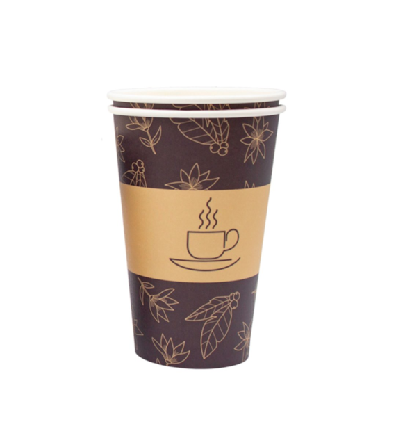 (EKO) Love Nature kubek papierowy z nadrukiem 180ml (40/20/50)