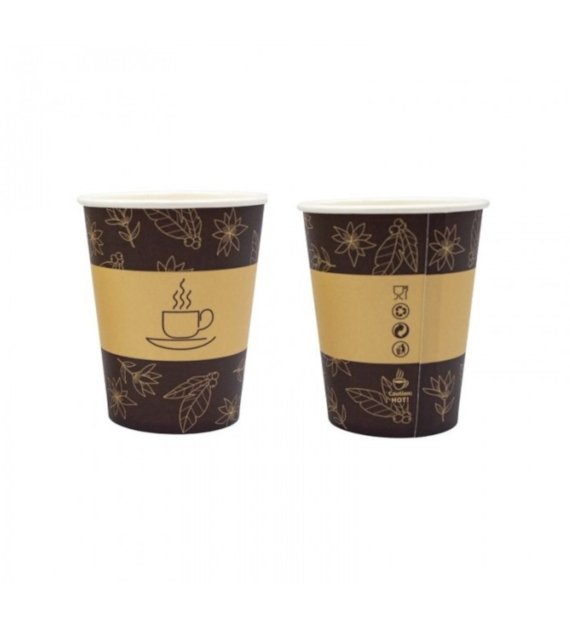 (EKO) Love Nature kubek papierowy z nadrukiem 250ml (30/20/50)