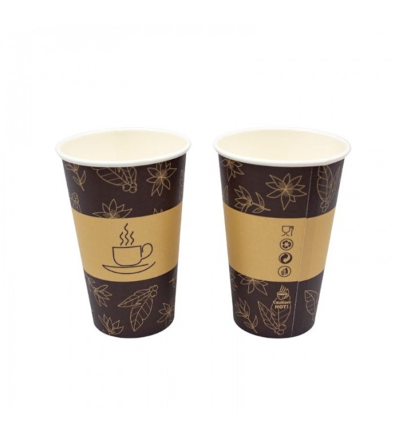 (EKO) Love Nature kubek papierowy z nadrukiem 300ml (16/20/50)