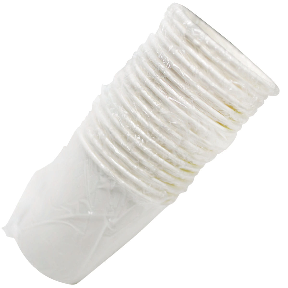 (EKO) Kubek papierowy PLASTIC FREE BIAŁY 250ml konfekcjonowany (_/25/100)