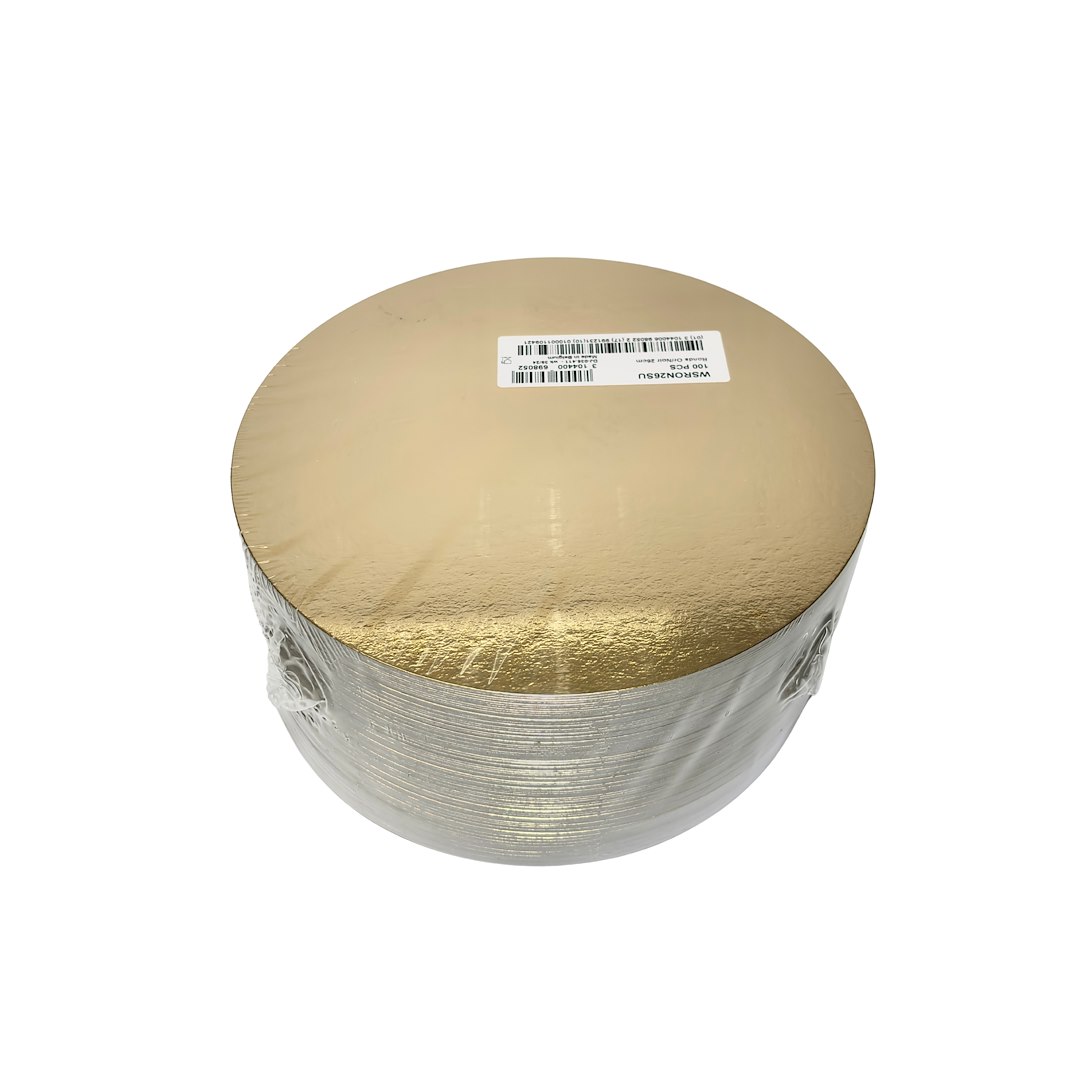 Podkład CZARNO-ZŁOTY fi26cm (130/1/100)