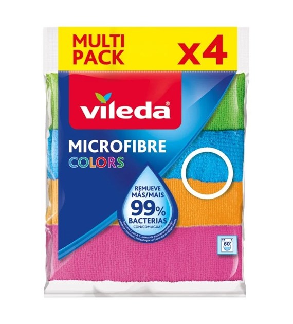 VILEDA Ściereczki mikrofibra Colors (125/5/4)