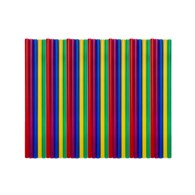 (REUSE) Słomka PP fi7mm 22cm PALETA BARW (72/4/500)