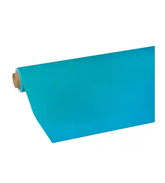 OBRUS Z BIBUŁY `ROYAL COLLECTION` 118cm x 5m, TURKUSOWY (_/10/1)