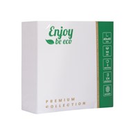 Enjoy Be Eco serwetka Premium Collection 3W 40x40 BIAŁA (100/5/50)