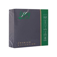 Enjoy Be Eco serwetka Premium Collection 3W 40x40 CZARNA (100/5/50)