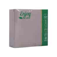 Enjoy Be Eco serwetka Premium Collection 3W 40x40 SZARA (100/5/50)