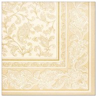 SERWETKA 40x40 RC ORNAMENT SZAMPAN (250/5/50)