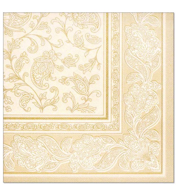 SERWETKA 40x40 RC ORNAMENT SZAMPAN (250/5/50)