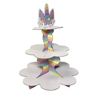 Patera na ciasto 3 pozimy jednorożec 34x46cm