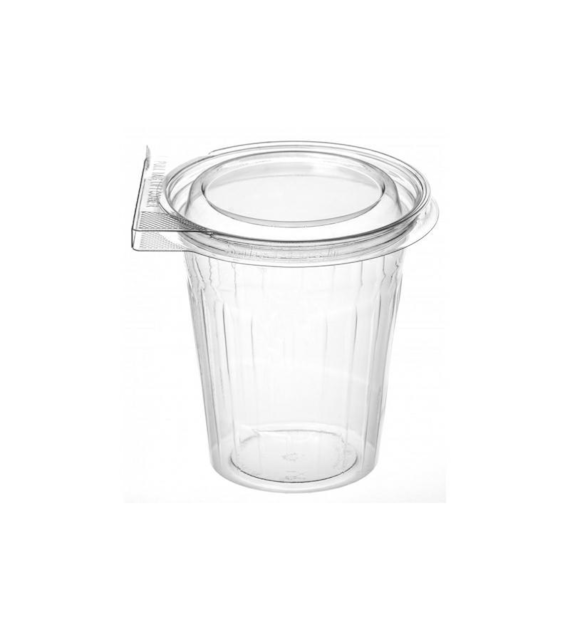 KUBEK Z PLOMBĄ TS16CCR 500ml Z PŁASKĄ POKRYWKĄ (340SZT)
