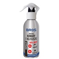 BROS płyn na komary i kleszcze 50% DEET 130ml (_/12/1)
