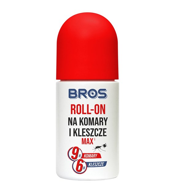 BROS roll-on na komary i kleszcze MAX 50ml (_/12/1)