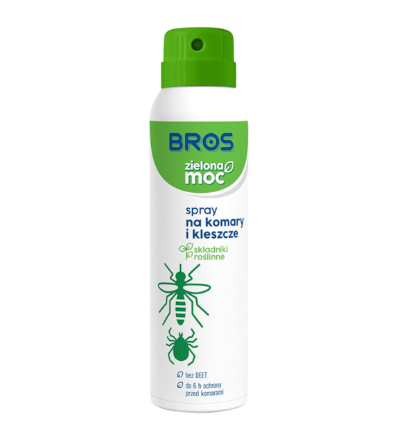 BROS Zielona Moc spray na komary i kleszcze 90ml (_/12/1)