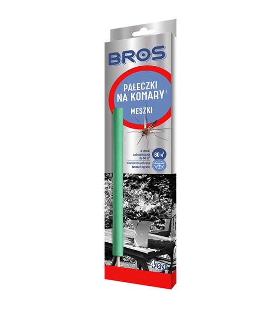 BROS pałeczki na komary 4szt (_/24/1)