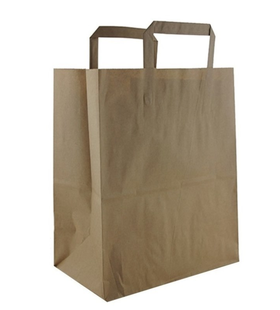 Enjoy Be Eco torba SZARA z uchem płaskim 260x140x300 70g (56/1/250)