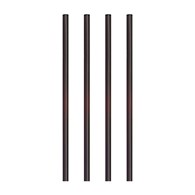 (REUSE) Słomka PP fi7mm 22cm CZARNA (72/4/500)