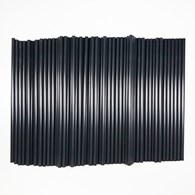 (REUSE) Słomka PP fi7mm 22cm CZARNA (72/4/500)