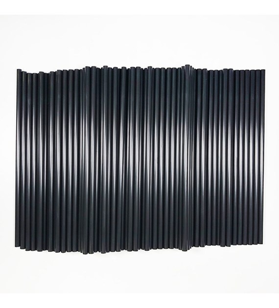 (REUSE) Słomka PP fi7mm 22cm CZARNA (72/4/500)