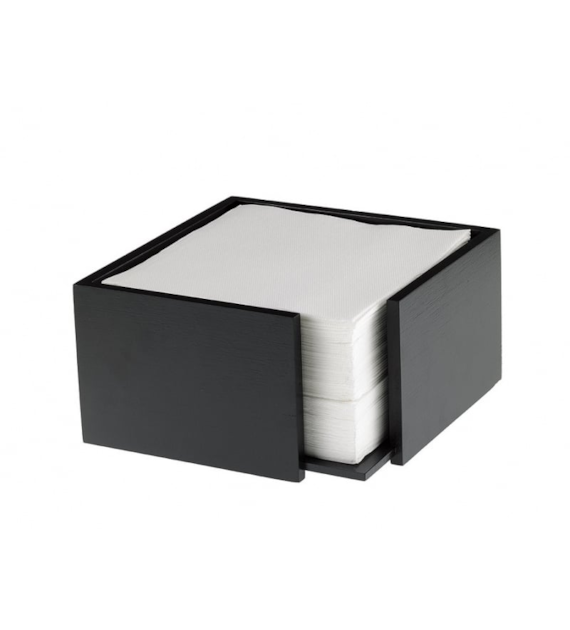 BAMBUS - DYSPENSER DO SERWETEK 24x24 1/4 13,5x13,5x10 czarny