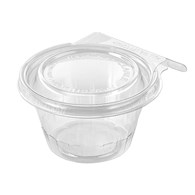 KUBEK Z PLOMBĄ TS8CCR 250ml Z PŁASKĄ POKRYWKĄ (0/1/400)