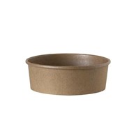 Pojemnik papierowy sałatkowy KRAFT 500ml fi150mm (_/6/50)